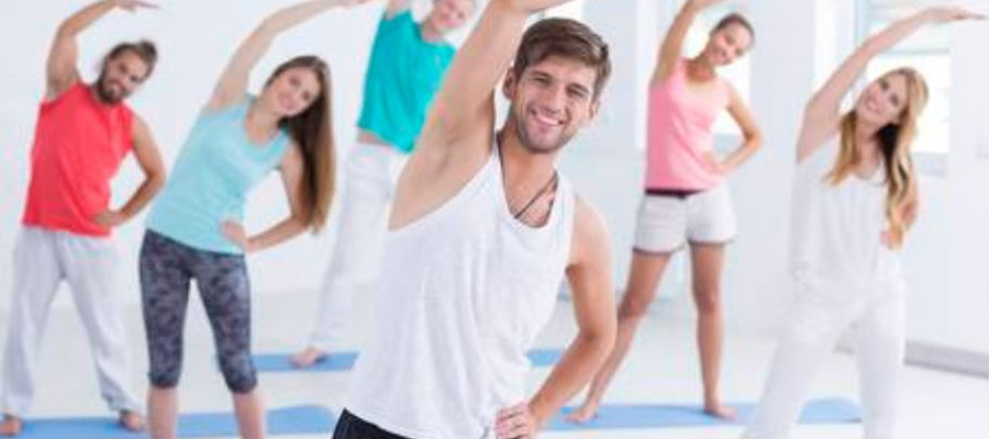 picture of people exercising
